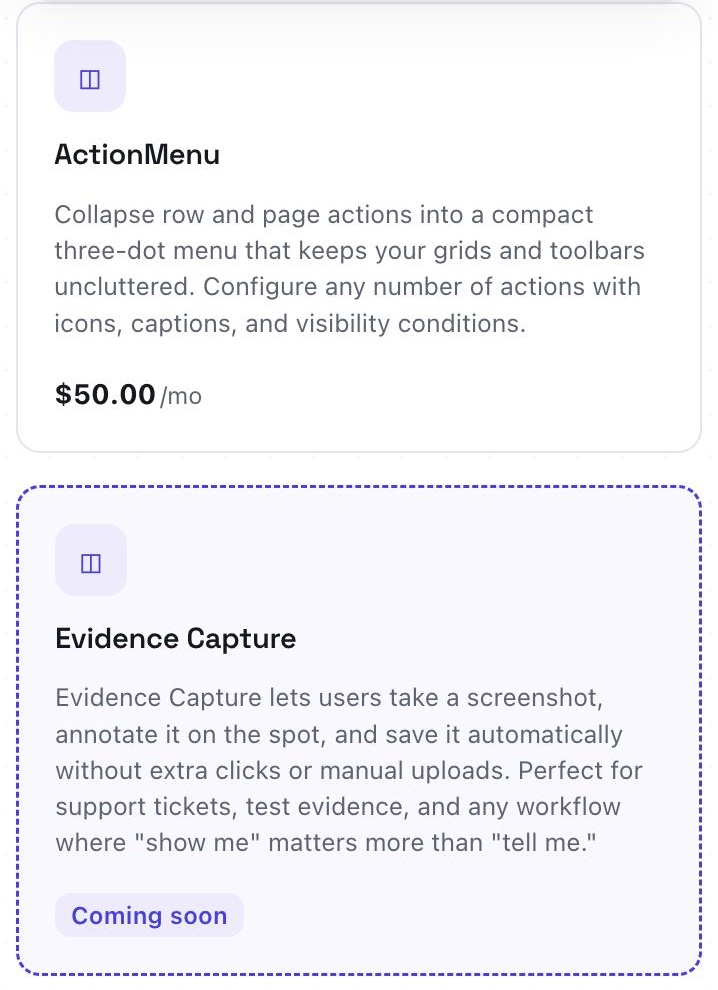 The ConstructUI product as shown on constructui.com
